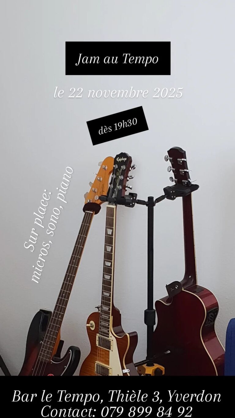 Jam session au Tempo le 22 novembre 2025